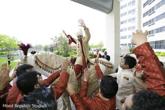 Indian groom riding white baraat horse indian wedding baraat,baraat procession,baraat horse,indian groom fashion