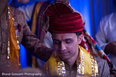 Beautiful deep red turban Beautiful deep red turban