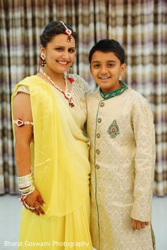 Gorgeous maharani in yellow sari Gorgeous maharani in yellow sari