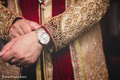 Indian groom's watch. Indian groom's watch.