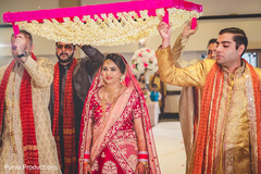 Indian bride walking down the aisle. Indian bride walking down the aisle.