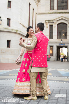 Dreamy indian bride and groom Dreamy indian bride and groom