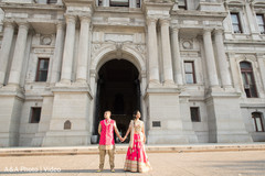 Indian bride and groom outdoor photo session Indian bride and groom outdoor photo session
