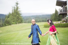 Magical outdoor pre-wedding photography. pre-wedding fashion,indian bride and groom,indian wedding photography