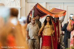 Maharani's entrance under a canopy. Maharani's entrance under a canopy.