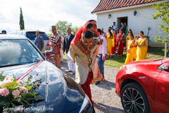 Indian bride's fun moment Indian bride's fun moment