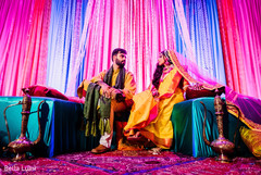 Indian bride and groom pre-wedding celebrations photo shoot Indian bride and groom pre-wedding celebrations photo shoot