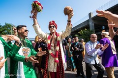 Indian groom's baraat Indian groom's baraat