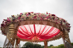 Magnificent Indian wedding mandap. Magnificent Indian wedding mandap.