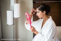 Indian bride getting ready capture Indian bride getting ready capture