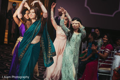 Indian wedding dance performance