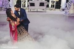 Magical indian lovebirds first dance moment