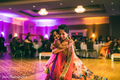 Sweet maharani with little girl bridal lengha,sari,indian wedding