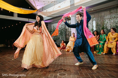 Traditional sangeet dance performance Traditional sangeet dance performance