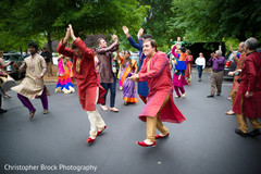 Joyful baraat procession Joyful baraat procession