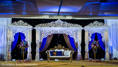 Stunning indian wedding reception stage Stunning indian wedding reception stage