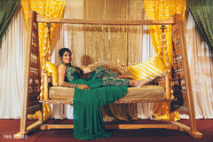 Marvelous Indian bride pre-wedding look. Marvelous Indian bride pre-wedding look.