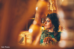 Indian bride sangeet portrait. Indian bride sangeet portrait.