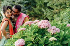 Garden themed indian lovebirds photo shoot Garden themed indian lovebirds photo shoot