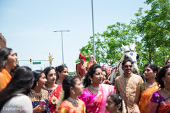 Traditional Indian groom's procession. Traditional Indian groom's procession.