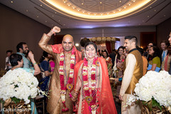 Fantastic India newlyweds ceremony exit. Fantastic India newlyweds ceremony exit.