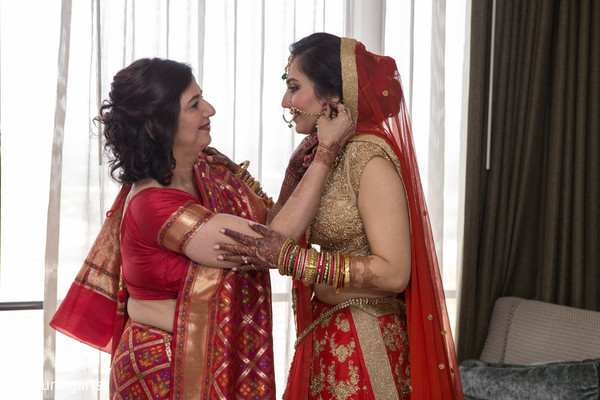 indian bride,getting ready,indian bride fashion