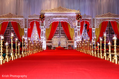 Sumptuous mandap stage.