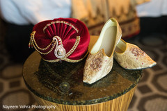 Beautiful Indian groom shoes and turban. Beautiful Indian groom shoes and turban.