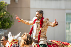 Traditional indian groom's baraat Traditional indian groom's baraat