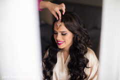 Lovely Indian bride hair jewelry. Lovely Indian bride hair jewelry.