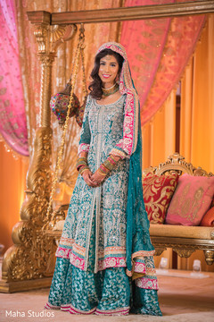 Sweet indian bride posing for photo shoot Sweet indian bride posing for photo shoot