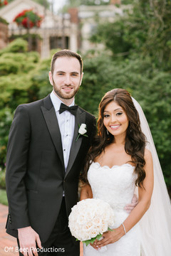 Indian bride and groom loving portrait. Indian bride and groom loving portrait.