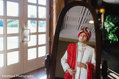 Indian groom getting ready Indian groom getting ready