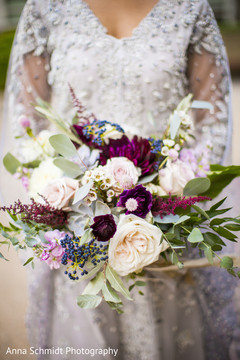 Stylish rustic Indian bridal bouquet. Stylish rustic Indian bridal bouquet.