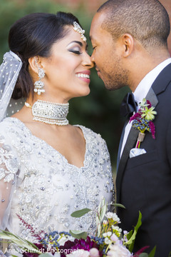 Emotional candid Indian bride and groom shot. Emotional candid Indian bride and groom shot.