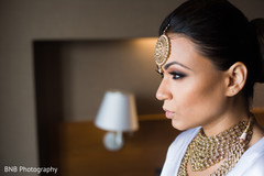 Beautiful indian bride getting ready Beautiful indian bride getting ready