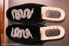 Gucci Snake-Embroidered Velvet Evening Slippers. Gucci Snake-Embroidered Velvet Evening Slippers.