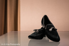 Indian groom velvet shoes. Indian groom velvet shoes.