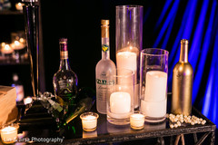 Indian wedding reception bar. Indian wedding reception bar.