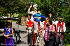 Traditional indian groom's baraat Traditional indian groom's baraat