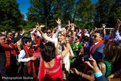 Cheerful indian groom's baraat celebration Cheerful indian groom's baraat celebration