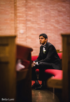 Indian groom black wedding tuxedo. Indian groom black wedding tuxedo.