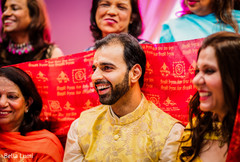 Indian groom smiling Indian groom smiling