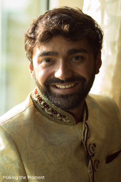 Charming Indian groom portrait. Charming Indian groom portrait.