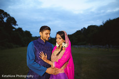 Utterly romantic Indian wedding portrait Utterly romantic Indian wedding portrait