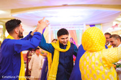 Spirited Indian groomsmen. Spirited Indian groomsmen.