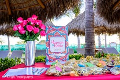 Indian pre-wedding celebration favors station decor Indian pre-wedding celebration favors station decor