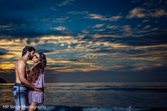 By the beach indian bride and groom photo shoot By the beach indian bride and groom photo shoot