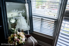 White wedding dress glimpse. White wedding dress glimpse.
