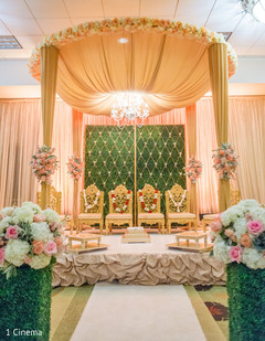 Elegant mandap decor Elegant mandap decor